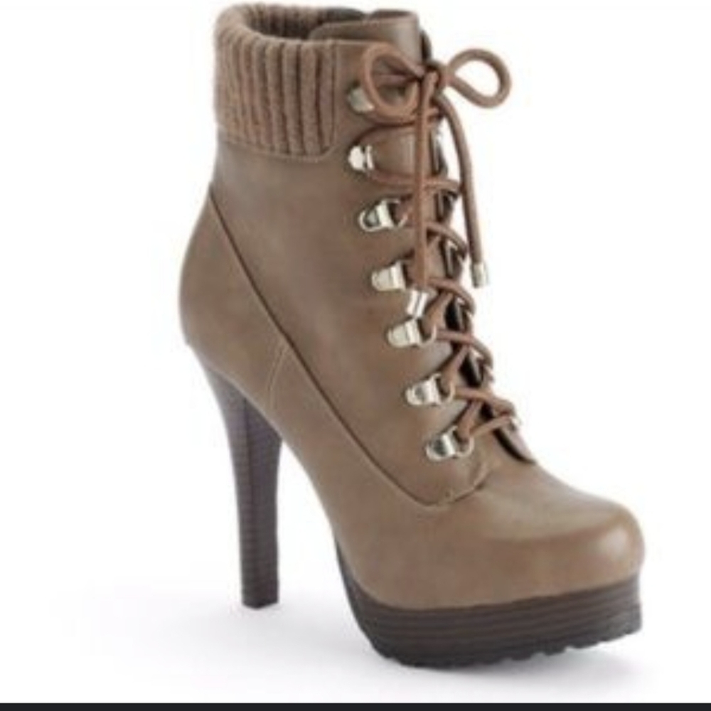 JLO platform ankle boot